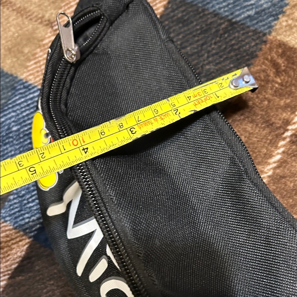 Disney Mickey Mouse Black Waist Bag givie - Picture 8 of 9
